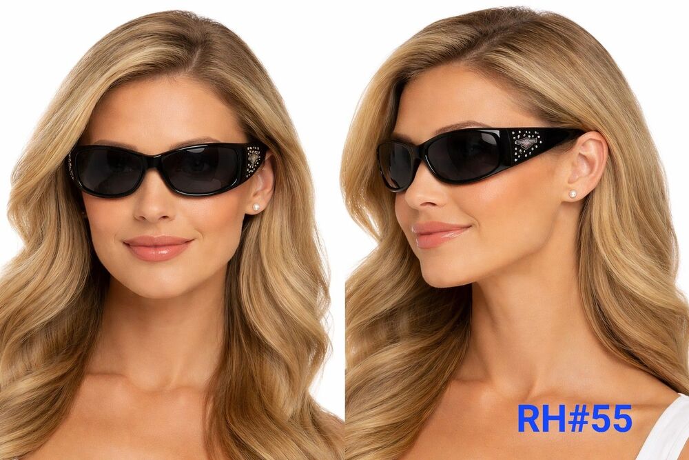 Harley Davidson Womens Sunglasses w/Rhinestones - RH#55